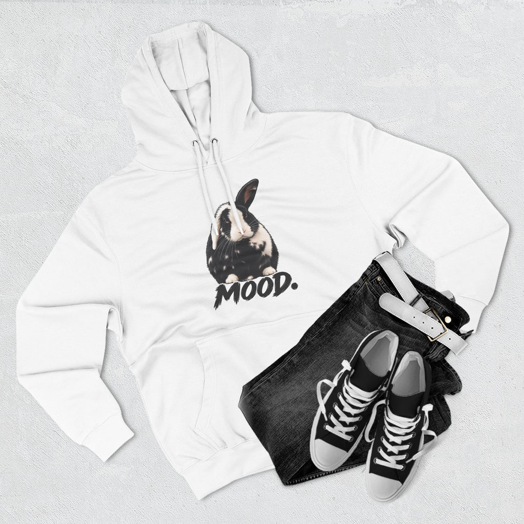 Three-Panel Fleece Hoodie