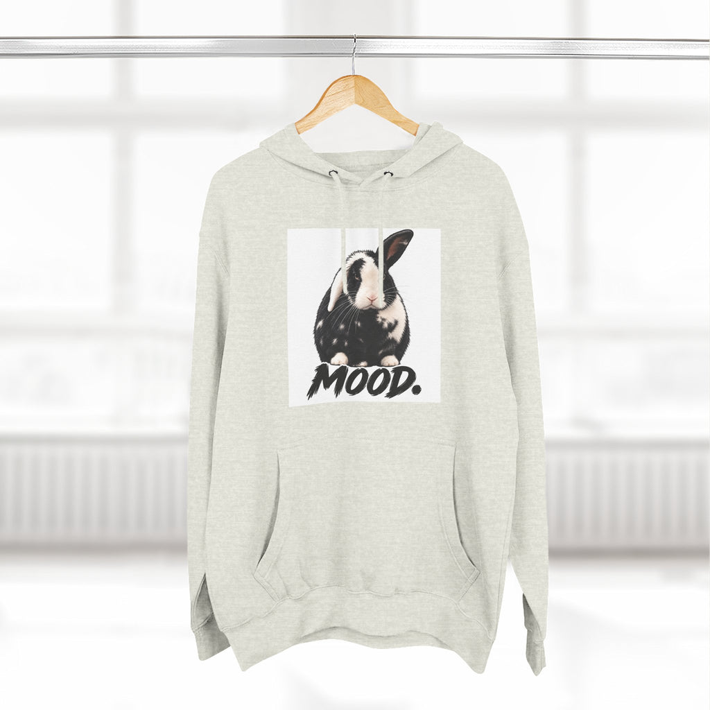 Three-Panel Fleece Hoodie