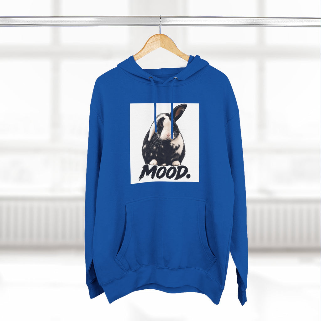 Three-Panel Fleece Hoodie