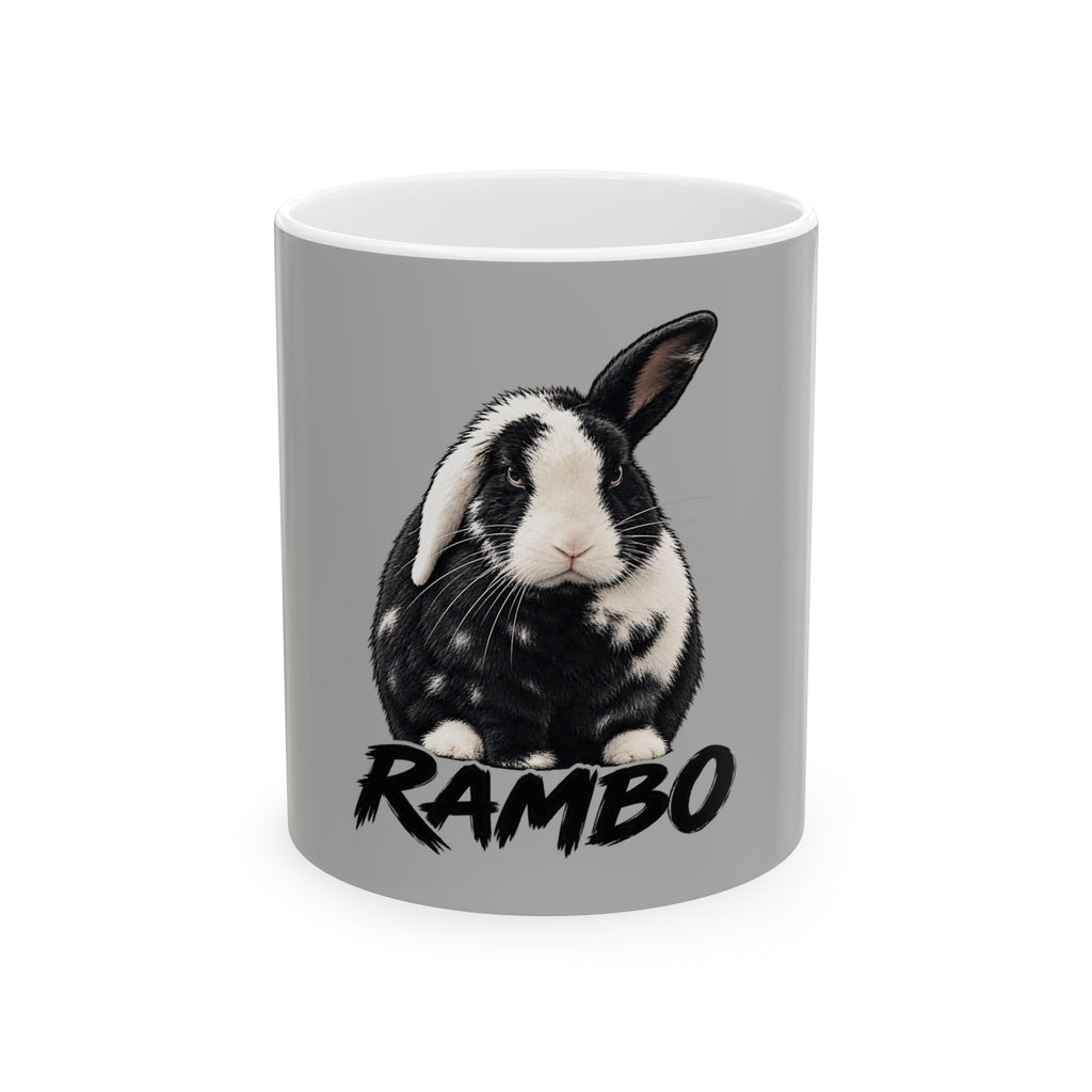 Rambo Rabbit OG Ceramic Mug