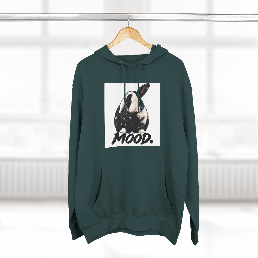 Three-Panel Fleece Hoodie