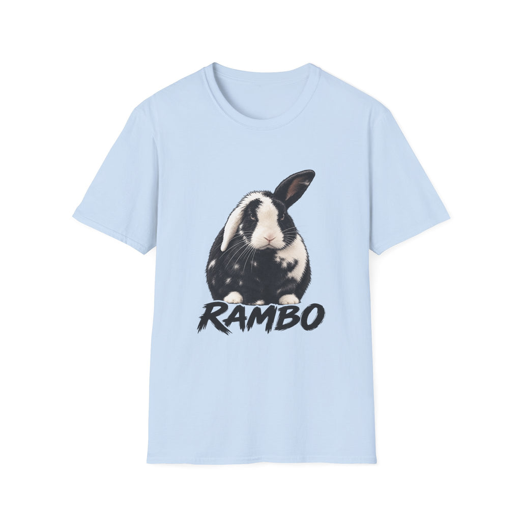 Rambo Rabbit Graphic T-Shirt