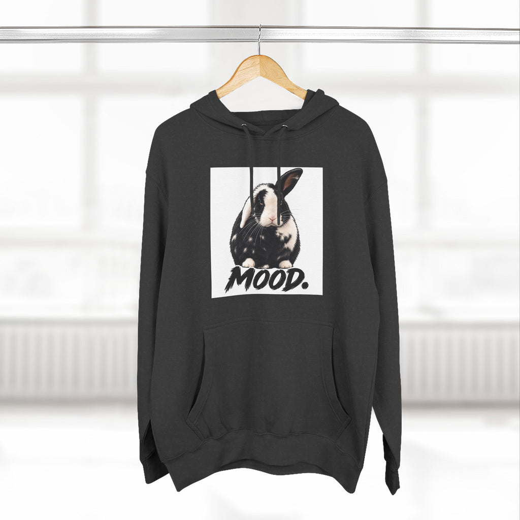 Three-Panel Fleece Hoodie