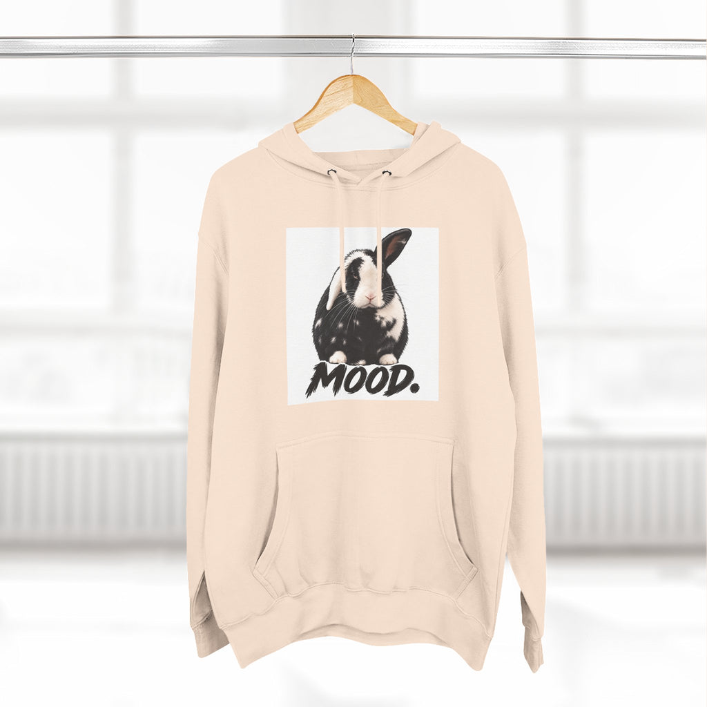 Three-Panel Fleece Hoodie