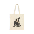 Rambo Rabbit Canvas Tote Bag