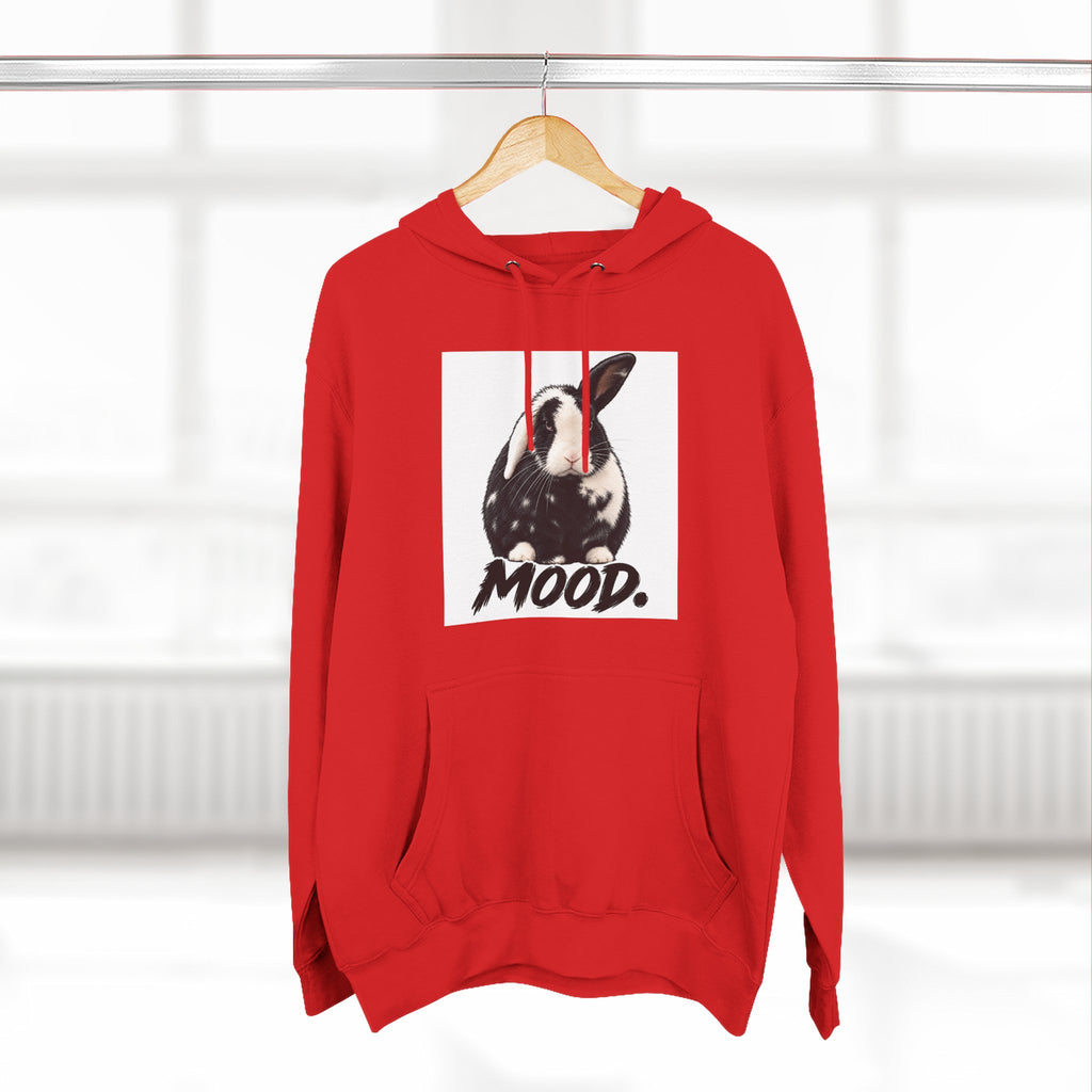 Three-Panel Fleece Hoodie