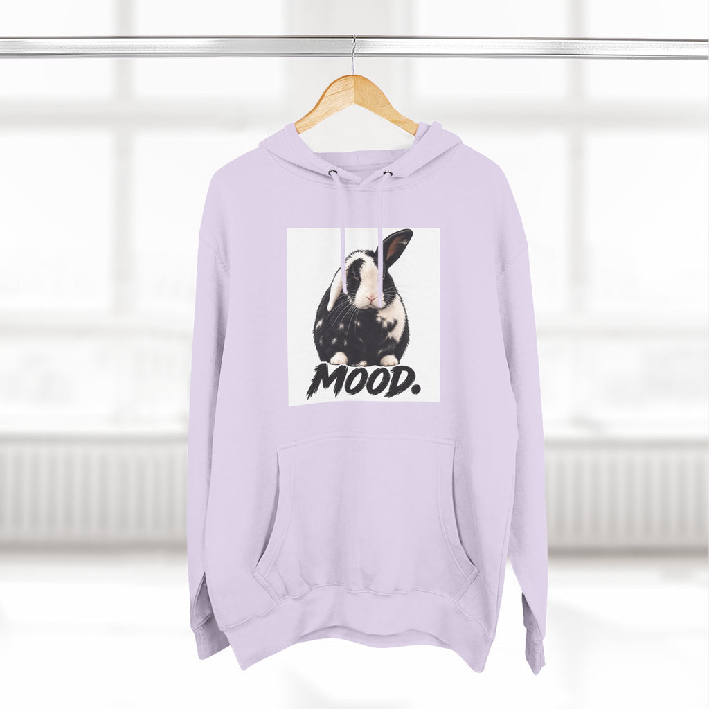 Three-Panel Fleece Hoodie