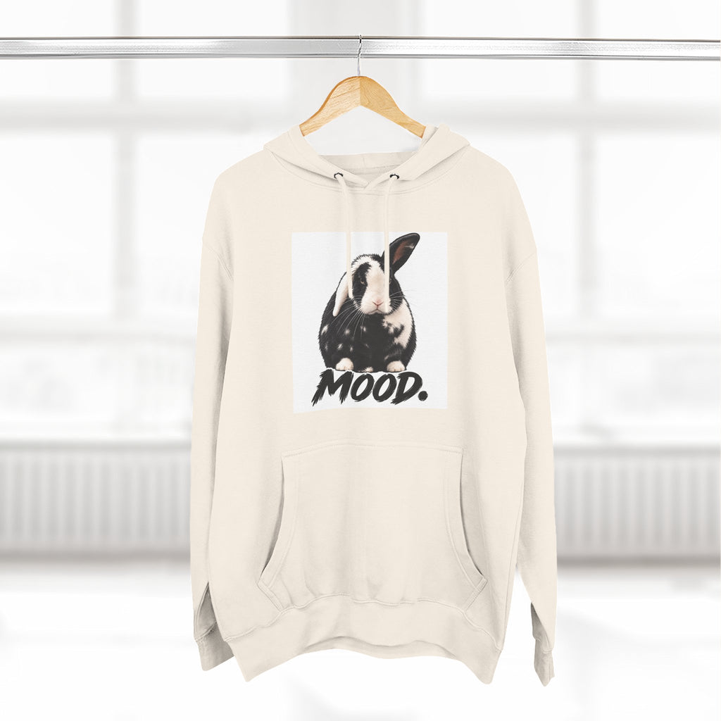 Three-Panel Fleece Hoodie