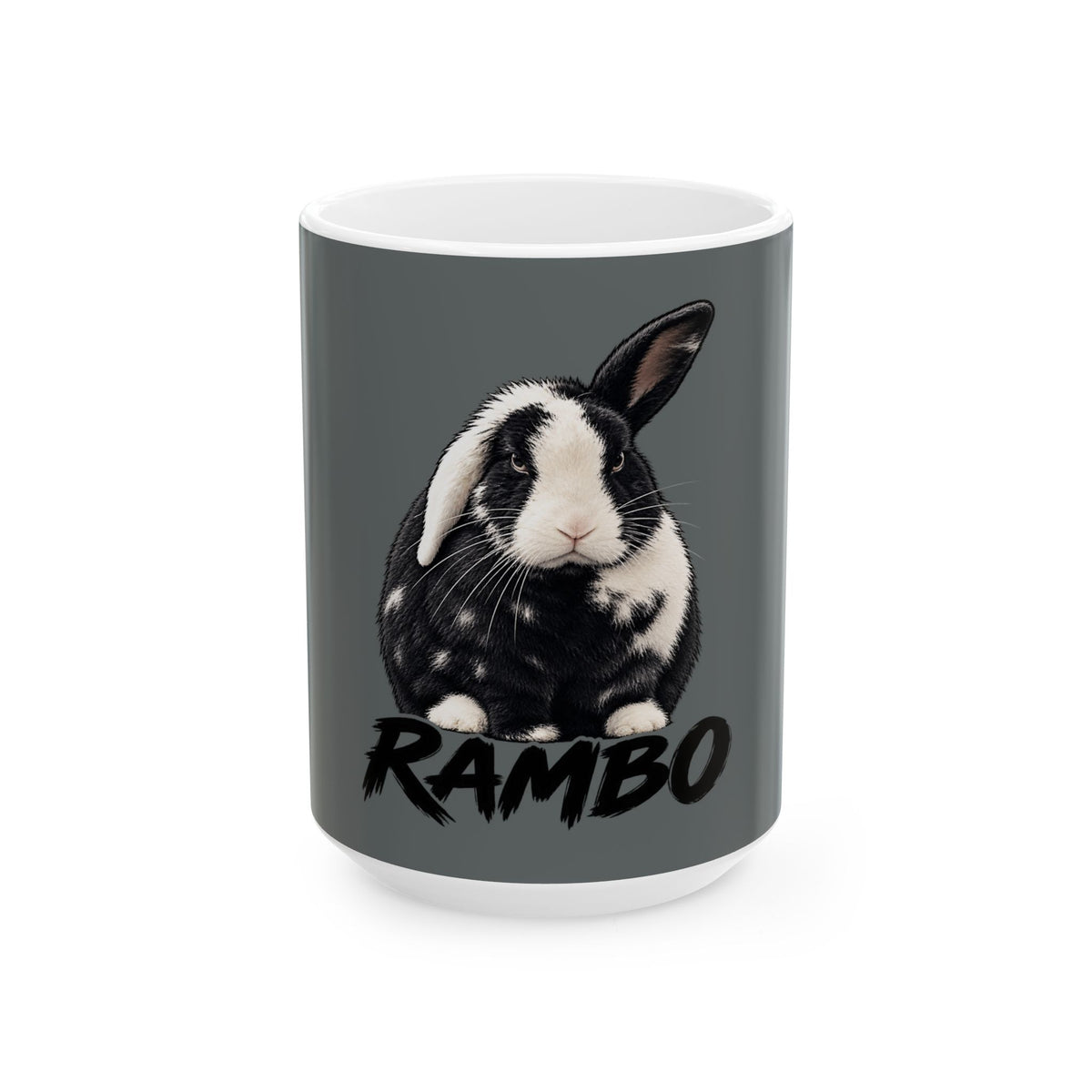 Rambo Rabbit OG Ceramic Mug